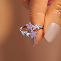 Purple Blue Grace Ring - Adjustable