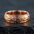 Gloria's Garden Band Ring