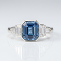 Blue Fortress Ring
