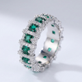 Green Eternity Ring