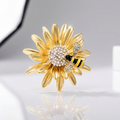 Daisy Bee Brooch