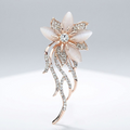 Crystal Bloom Brooch