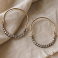 Handcrafted Two-Tone Earrings
