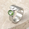 Radiant Pastoral Cubic Zirconia Ring