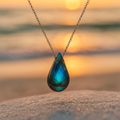 Labradorite Necklace Lagoa