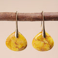 Vintage Emperor Marble Drop Earrings