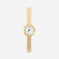 Isabella Gold Leather Bracelet