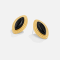 Helena Oval Black