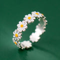 Daisy Crown Adjustable Ring