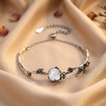 Moonlight Stone Plum Blossom Bracelet