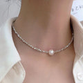 Classic White Pearl Necklace