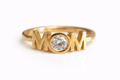 Crystal Heart Ring