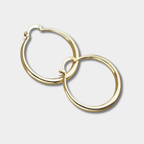 Liliane - Large Gold Hoop Earrings
