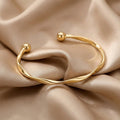 Elegant Gold Open Bracelet