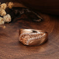 Prestigious Matching Woven Ring