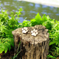 Hypoallergenic Paw Earrings in Stainless Steel