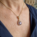 Lavena Glorie Pendant Necklace | Gold