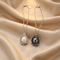 Seashell Pearl Pendant Necklace