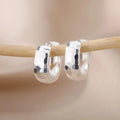 Timeless Sculpted Gold Hoop Earrings
