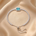 Moissanite Bracelet in 925 Sterling Silver