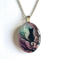 The Starry Night Elegant Cat Necklace