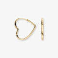 Open Heart Earrings