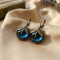 Antique Gold Dragonfly Earrings