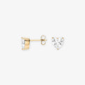 Crystal Heart Earrings