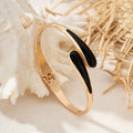 Enamel Glaze Teardrop Bracelet