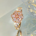 Pink & Gold Radiance Ring