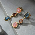 Timeless Trio Pearl Drop Earrings