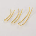 Handcrafted U-Shaped Clip Earrings