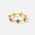 Annika Floral Emerald