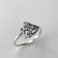Classic Bohemian Sunflower Ring