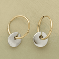 Handcrafted Elegant Hoop Earrings