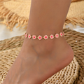 Gold Daisy Ankle Chain