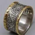 Crown Two-Tone Ring